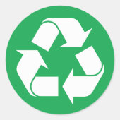 Autocollant de recyclage (Devant)