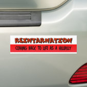 Autocollant de Reintarnation (En voiture)