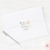 Autocollant de remerciement Boho (Enveloppe)