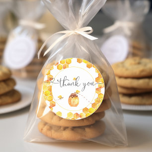 Autocollant de remerciement Bumble Bee