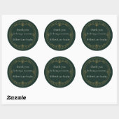 Autocollant de remerciement client (Feuille)
