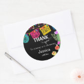 Autocollant de remerciement de baby shower Mexican (Enveloppe)