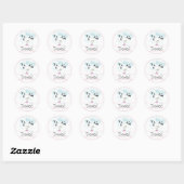 Autocollant de remerciement Dogue (Feuille)