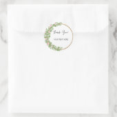 AUTOCOLLANT DE REMERCIEMENT ÉDITABLE (Sac)