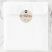 Autocollant de remerciement Neutral Nail Tech (Sac)