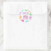 autocollant de remerciement pour fête d'anniversai (Sac)