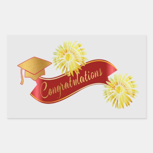 Autocollant de remise des diplômes (Devant)