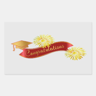 Autocollant de remise des diplômes
