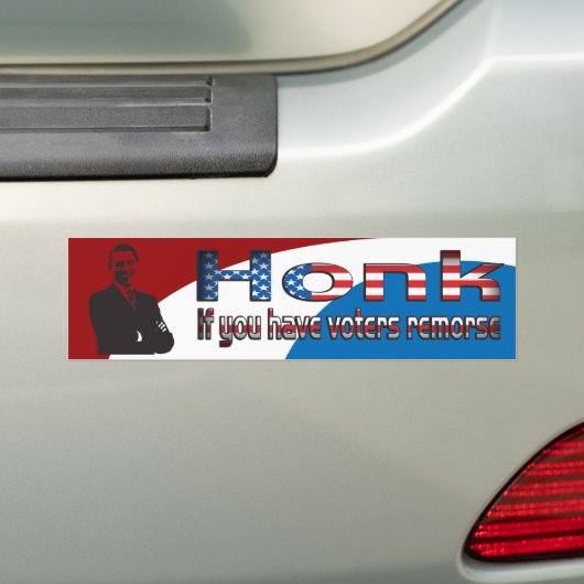 autocollant de remords d'électeurs (En voiture)