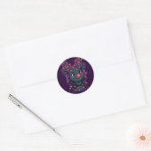 Autocollant de renne vampire (Enveloppe)