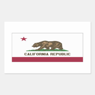 Autocollant de République de la Californie