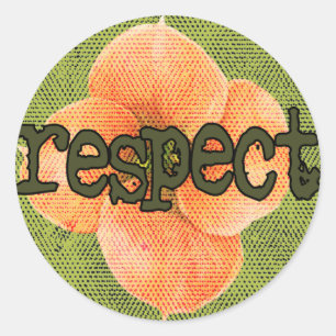 Autocollant de respect