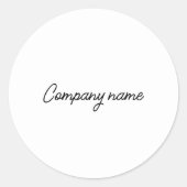 Autocollant de restauration commerciale (Devant)