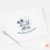 Autocollant de retraite de plage (Enveloppe)