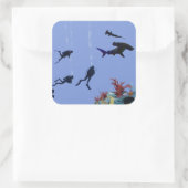 autocollant de rêve du plongeur de la SCUBA (Sac)