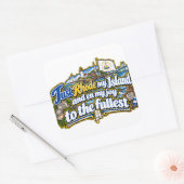 autocollant de Rhode Island (Enveloppe)