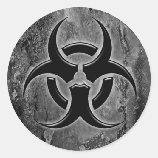 Autocollant de risque biologique (Devant)