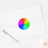 autocollant de roue couleur (Enveloppe)
