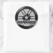 Autocollant de roue de conducteur non parrainé (Sac)