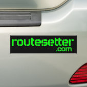 autocollant de routesetter.com (En voiture)
