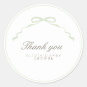 Autocollant de ruban vert (Devant)