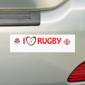 autocollant de rugby de la Géorgie (En voiture)