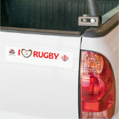 autocollant de rugby de la Géorgie (Sur camion)
