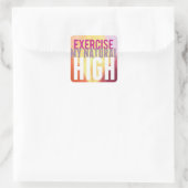 Autocollant de salle de gym Motivational Bodybuild (Sac)