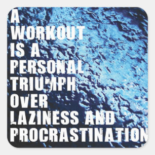 Autocollant de salle de gym Motivational Bodybuild