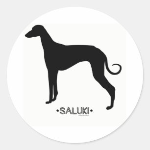Autocollant de Saluki