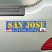 Autocollant de San Jose Silicon Valley (En voiture)