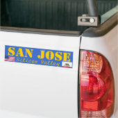 Autocollant de San Jose Silicon Valley (Sur camion)