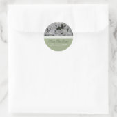 Autocollant de sauvegarde de date Azalées blanches (Sac)