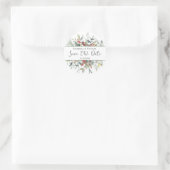 Autocollant de sauvegarde de date de baies de verd (Sac)