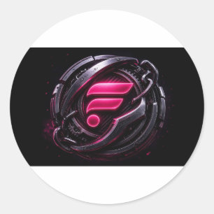 Autocollant de scellement de coffre-fort Magenta F