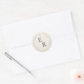 Autocollant de scellement d'enveloppe de mariage c (Enveloppe)