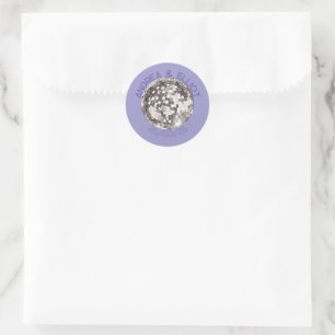 Autocollant de scellement d'enveloppe de mariage d