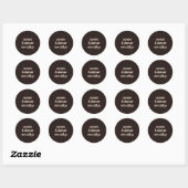 Autocollant de scellement d'enveloppe de mariage m (Feuille)