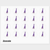 Autocollant de scellement d'enveloppe de pompon de (Feuille)