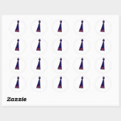Autocollant de scellement d'enveloppe de pompon de (Feuille)