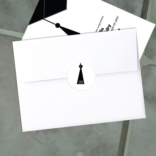 Autocollant de scellement d'enveloppe de remise de