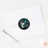 Autocollant de scellement d'enveloppe Masque Mardi (Enveloppe)