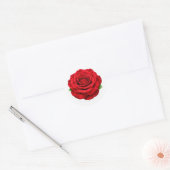 Autocollant de scellement d'enveloppe rond rose ro (Enveloppe)