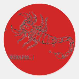 Autocollant de Scorpion