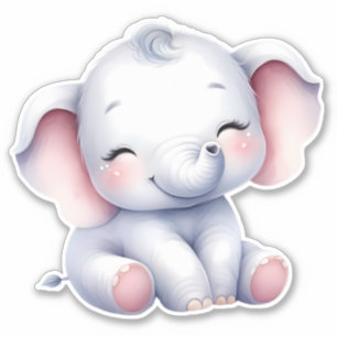 Autocollant de scrapbooking découpé sur mesure Élé