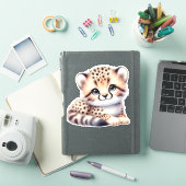 Autocollant de scrapbooking découpé sur mesure Léo (Couverture iPad)