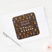 Autocollant de sélection de boissons — badge de ca (Enveloppe)