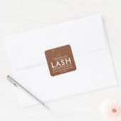 Autocollant de shampoing pour extension de cils Or (Enveloppe)
