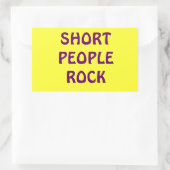 Autocollant de Short People Rock (Sac)