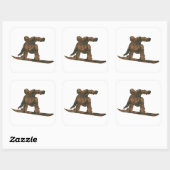 Autocollant de snowboard Rost (Feuille)